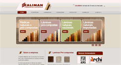 Desktop Screenshot of caliman-rj.com.br