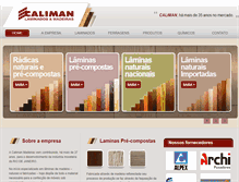 Tablet Screenshot of caliman-rj.com.br